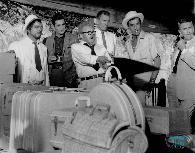 Jay Novello, David Hedison, Claude Rains, Michael Rennie, Fernando Lamas and Richard Haydn