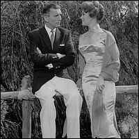 Michael Rennie and Jill St. John