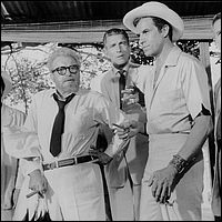 Jay Novello, Claude Rains, Michael Rennie, Fernando Lamas and Richard Haydn