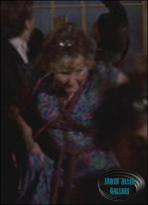 Woman Running from Tree