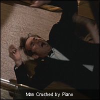 Man Crushed by Piano