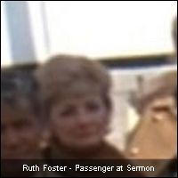 Ruth Foster - Passenger at Sermon