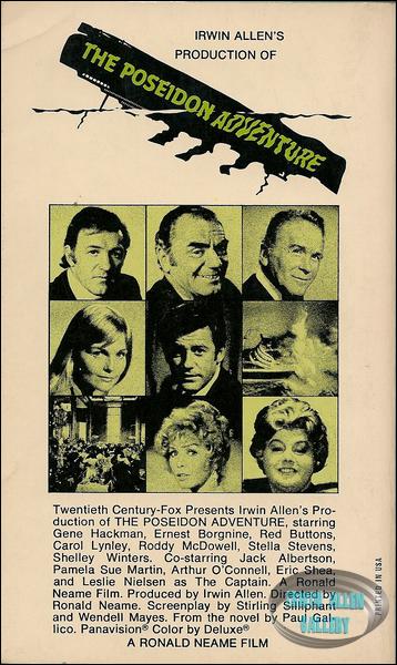 The Poseidon Adventure back cover