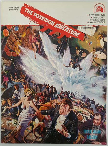 Poseidon Adventure Pressbook Cover