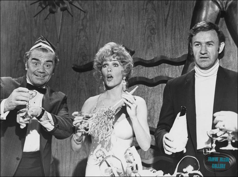 Ernest Borgnine, Stella Stevens and Gene Hackman