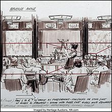 Poseidon Adventure Continuity Drawings