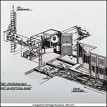 Poseidon Adventure Continuity Drawings