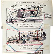 Poseidon Adventure Continuity Drawings