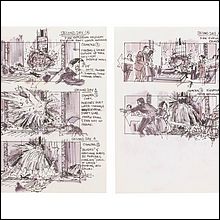 Lot #21 Poseidon Adventure Original Storyboards