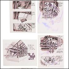 Lot #26 Poseidon Adventure Original Storyboards