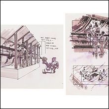 Lot #26 Poseidon Adventure Original Storyboards