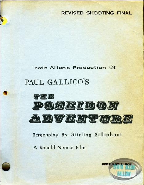 Poseidon Adventure Script