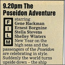 British Radio Times Listing