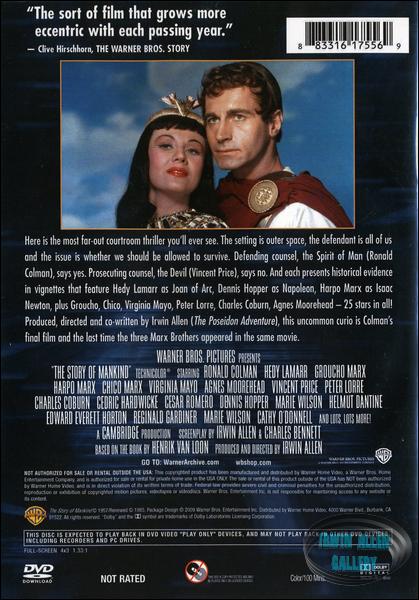 Story of Mankind DVD