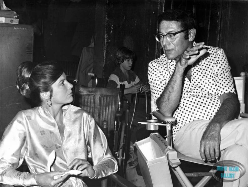 Katharine Ross chats with Irwin Allen
