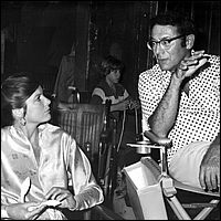 Katharine Ross chats with Irwin Allen