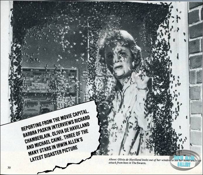 Olivia de Havilland in The Swarm