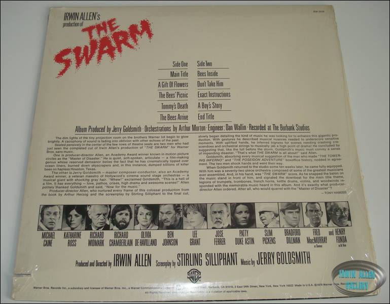 The Swarm Soundtrack LP