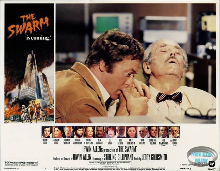 US 11x14 inch The Swarm Lobby Card #3