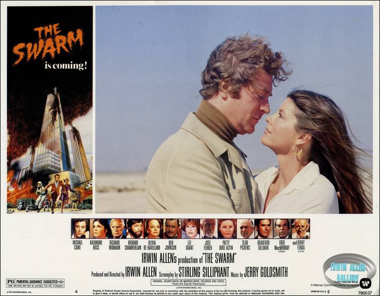 US 11x14 inch The Swarm Lobby Card #4
