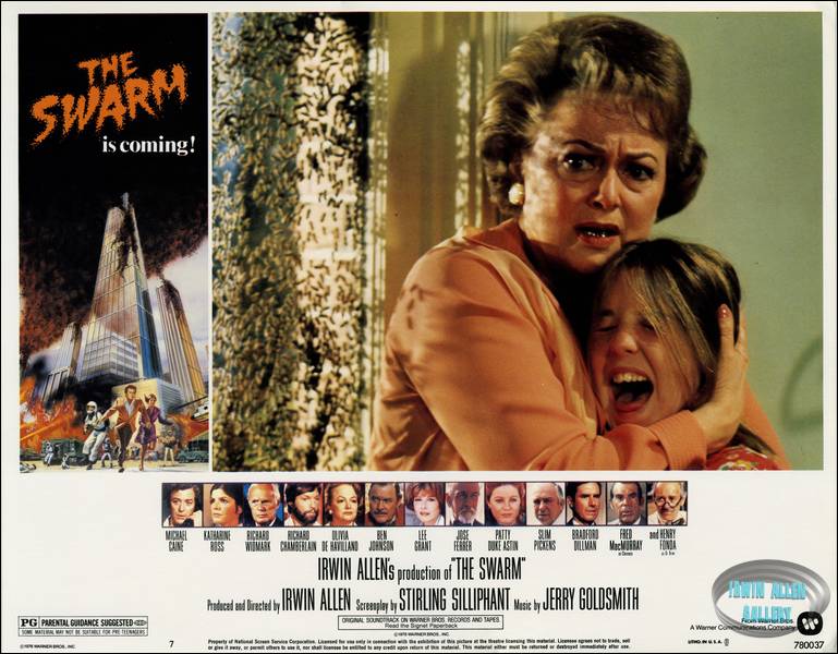 US 11x14 inch The Swarm Lobby Card #7