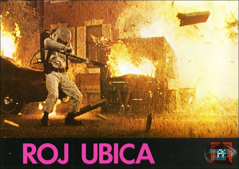 Yugoslavian The Swarm Lobby Card