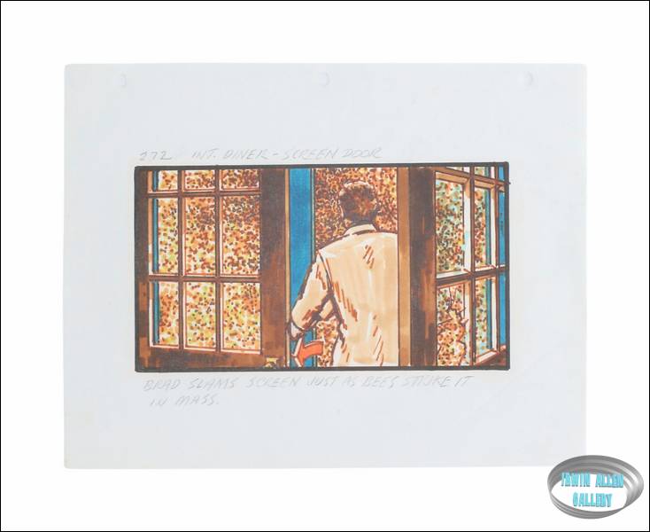 Lot #138 Swarm Original Storyboard Illustrations