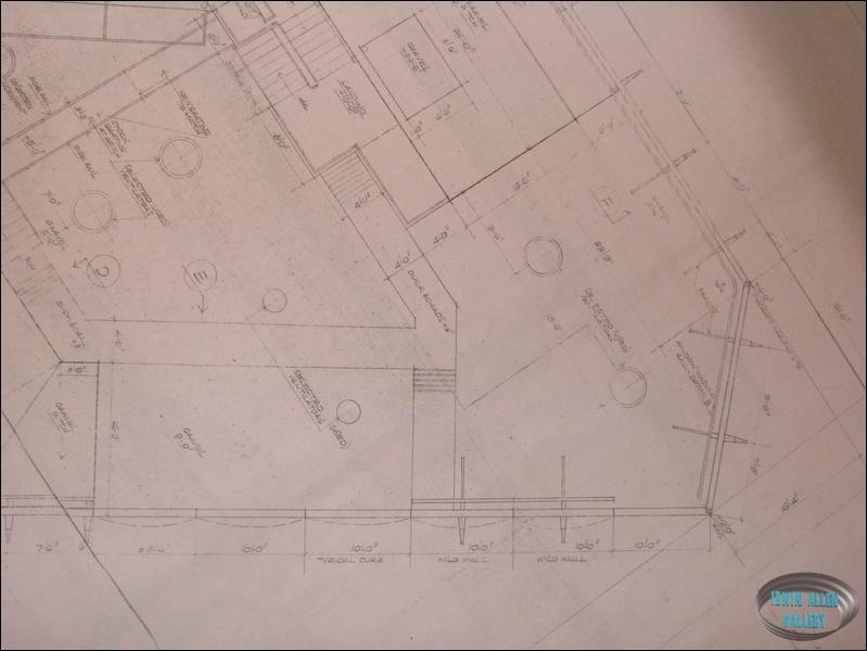 Blueprint of Heli-pad and roof