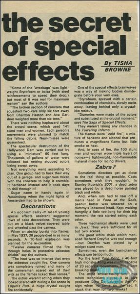 The Secret of Special Effects