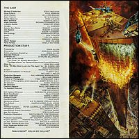 British Promotional Leaflet for The Towering Inferno