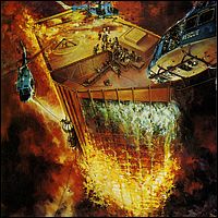 British Promotional Leaflet for The Towering Inferno