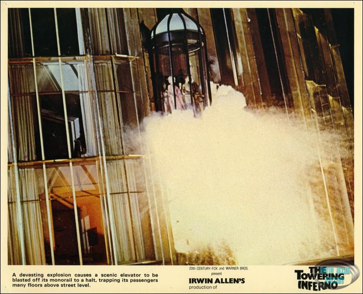 The Towering Inferno British Lobby Card