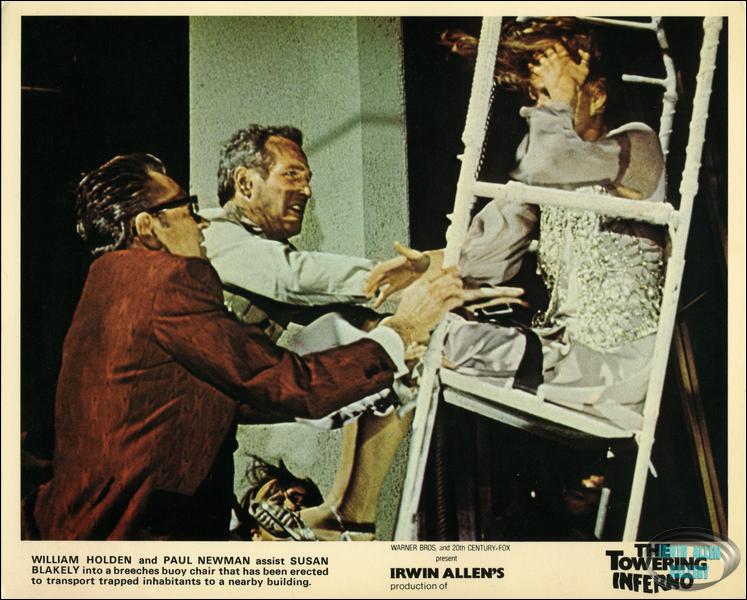 The Towering Inferno British Lobby Card