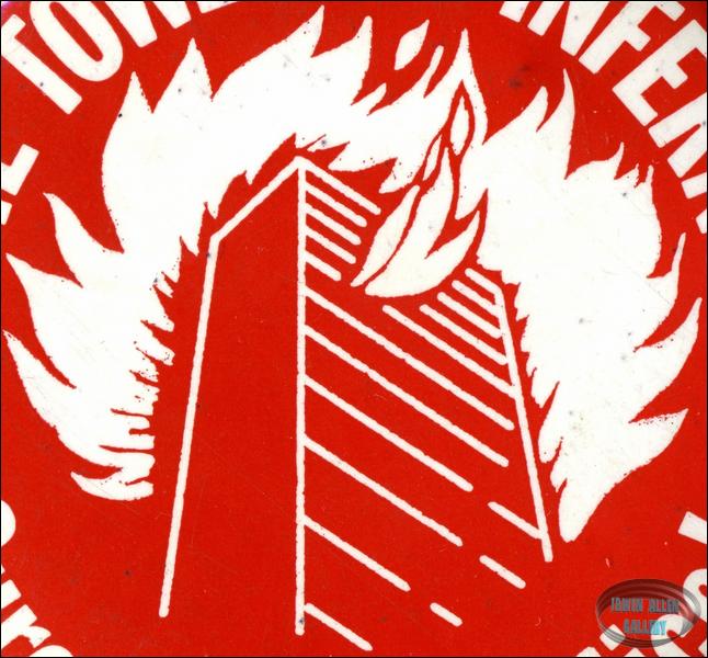 The Towering Inferno 3.5 inch Button