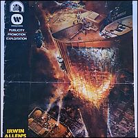 Large Towering Inferno Pressbook Cover