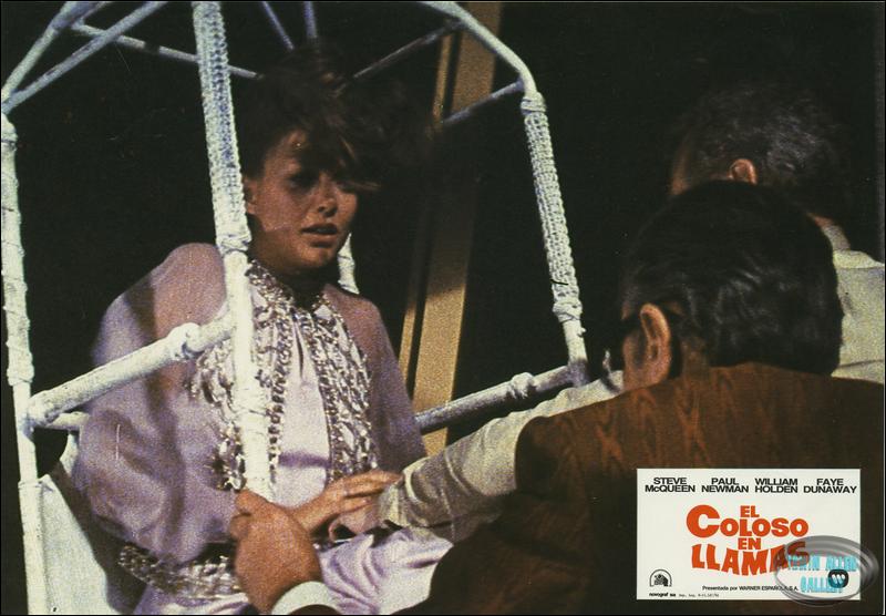 The Towering Inferno Spanish Lobby Card