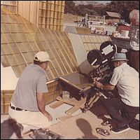Filming low point of view with a mirror