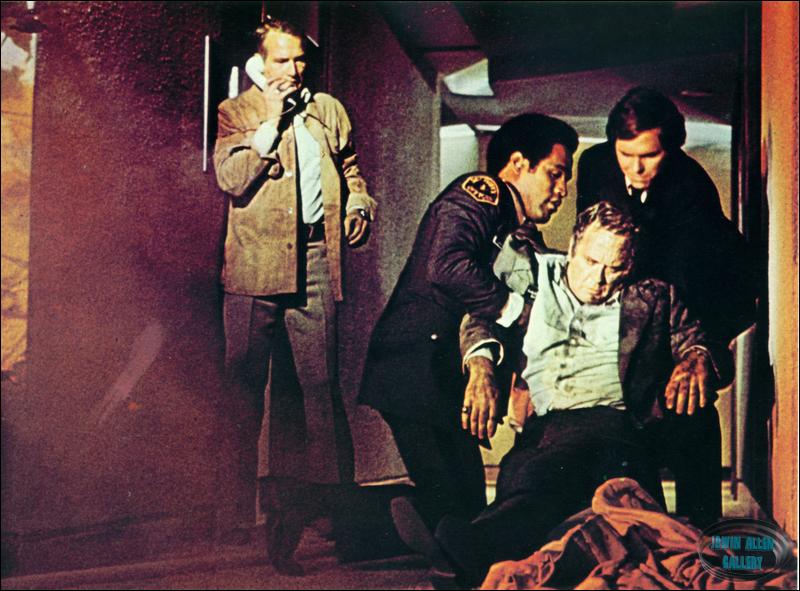 Paul Newman, O J Simpson and Norman Burton