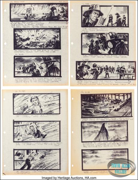 Towering Inferno Storyboards