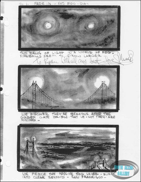 Scene 1 - A foggy sky over San Francisco