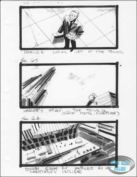 Scenes 62 to 64 - Harlee admires the tower