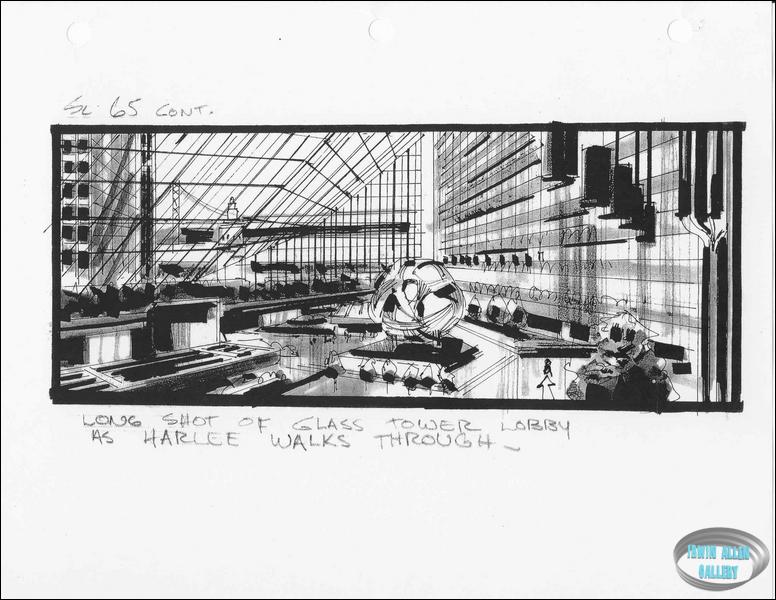 Scene 65 - Glass tower lobby