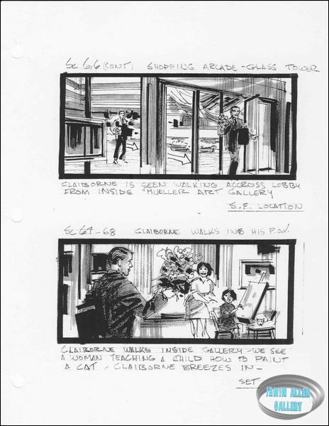 Scenes 66 to 68 - Harlee walks into gallery