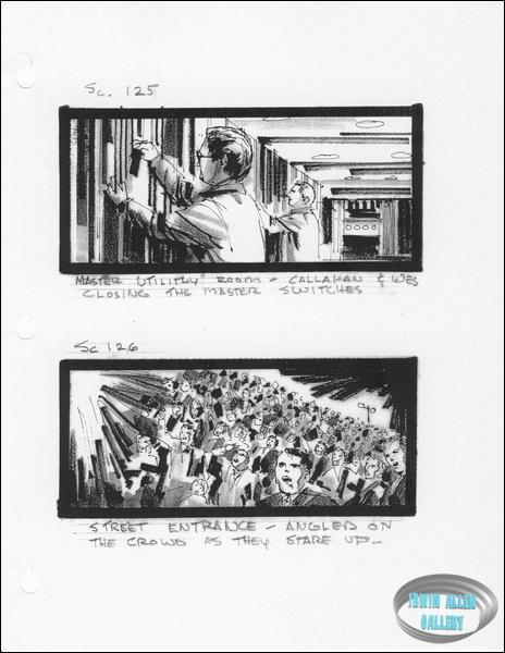 Scenes 125 to 126 - The lights are switched on