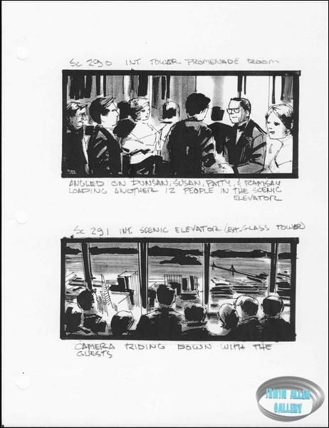 Scenes 290 to 291 - Guests using scenic elevator