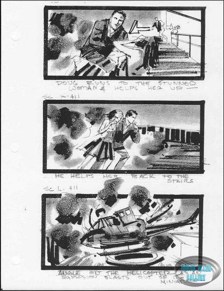 Scene 411 - Helicopter explodes on impact