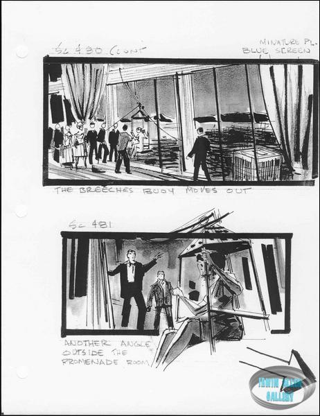 Scenes 480 to 481 - Breeches buoy moves out