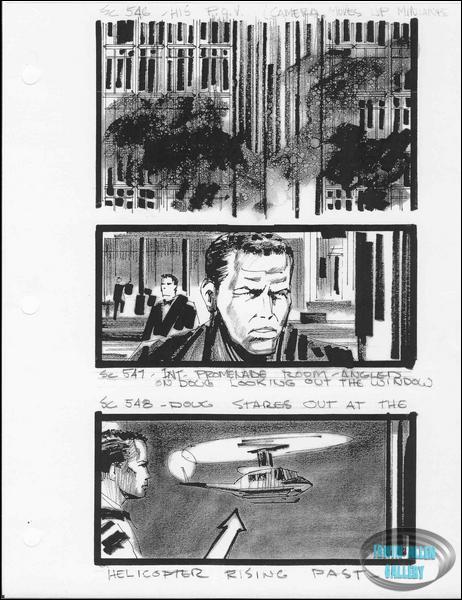 Scenes 546 to 548 - Doug sees helicopter