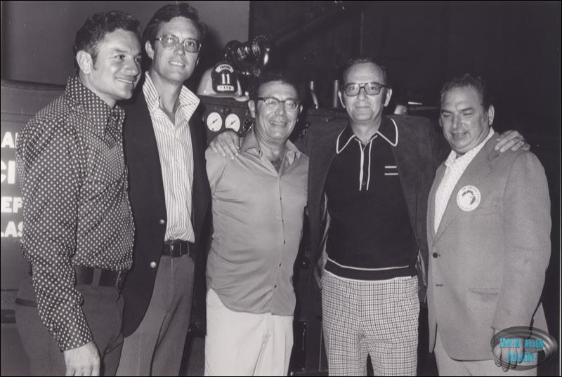 Irwin Allen with Fire Chiefs