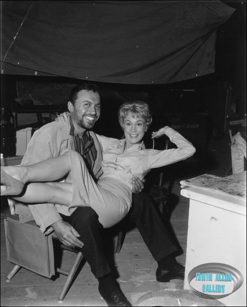 Michael Ansara and Barbara Eden